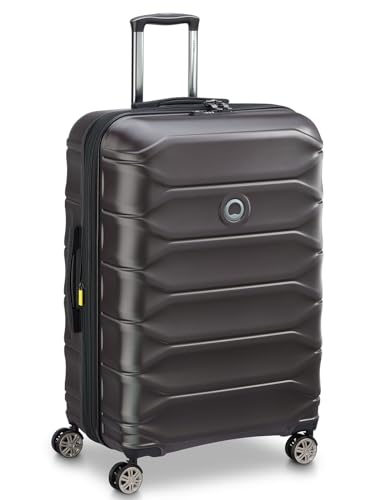 DELSEY PARIS Check-in Koffer für Damen und Herren | großer XL Trolley 50 x 32 x 78 cm aus hochwertigem, robustem Polycarbonat Material | Erweiterbar & Teleskopgriff| Meteor Serie von DELSEY PARIS