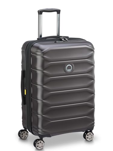 Delsey mittelgroßer Hartgepäck Check-in Koffer | Trolley 44 x 26,5 x 68 cm aus hochwertigem, robustem ABS und PC Material | für Damen und Herren | 4 Doppelrollen & TSA-Schloss | Meteor Serie Delsey mittelgroßer Hartgepäck Check-in Koffer | Trolley 44 x 26,5 x 68 cm aus hochwertigem, robustem ABS und PC Material | für Damen und Herren | 4 Doppelrollen & TSA-Schloss | Meteor Serie von DELSEY PARIS