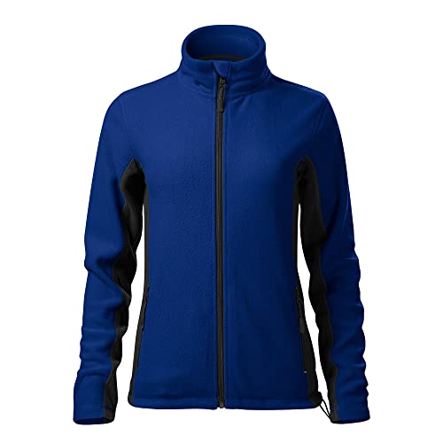 DELUNO Blau Damen Outdoor Fleecejacke - Premium Nagelneu - Neu - Rot Blau Grau Weis (528-M-Königsblau) von DELUNO