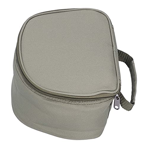 DELURA Angelrollen-Ausrüstungstasche, Angelausrüstung, Rollenausrüstung, Aufbewahrungstasche, grün, kleine Angeltasche, Angelrollen-Organizer/321 von DELURA