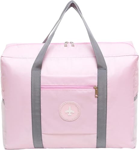 Sporttasche, Sporttasche, Umhängetasche for Damen, Handtasche for nasse und trockene Sachen aus dem Flugzeug/284 (Color : Pink) von DELURA