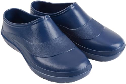 DEMAR leichte Soft Clogs Gartenclogs Gartenschuhe blau Gr. 38 (Soft-Clogs-N) von DEMAR