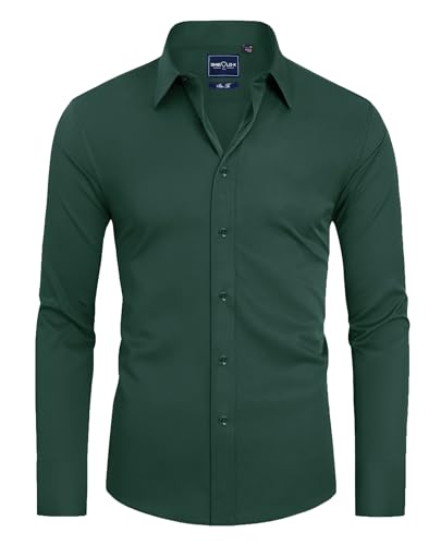 DEMEANOR Hemd Herren Langarm Businesshemden für Herren Slim Fit Business Bügelleichtes Hemden Freizeithemd DEMEANOR Hemd Herren Langarm Businesshemden für Herren Slim Fit Business Bügelleichtes Hemden Freizeithemd von DEMEANOR