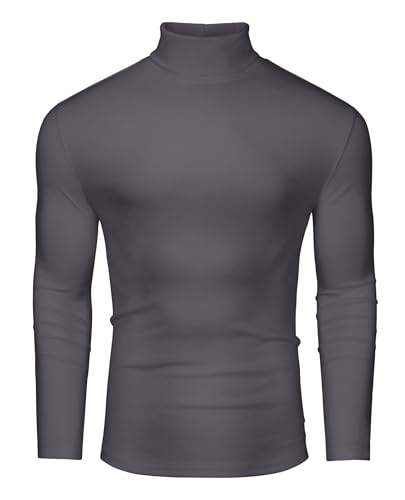 DEMEANOR Rollkragenpullover Herren Strick Pullover für Herren Winter Sweater Herren Warm Baumwolle Pullover von DEMEANOR