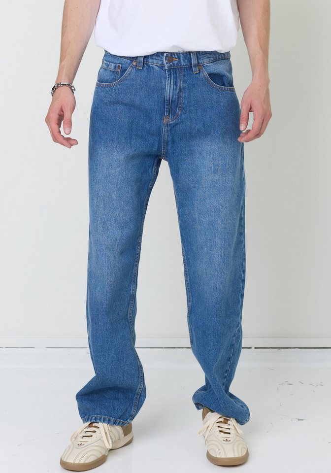 DENIM PROJECT Loose-fit-Jeans in blauer Waschung von DENIM PROJECT