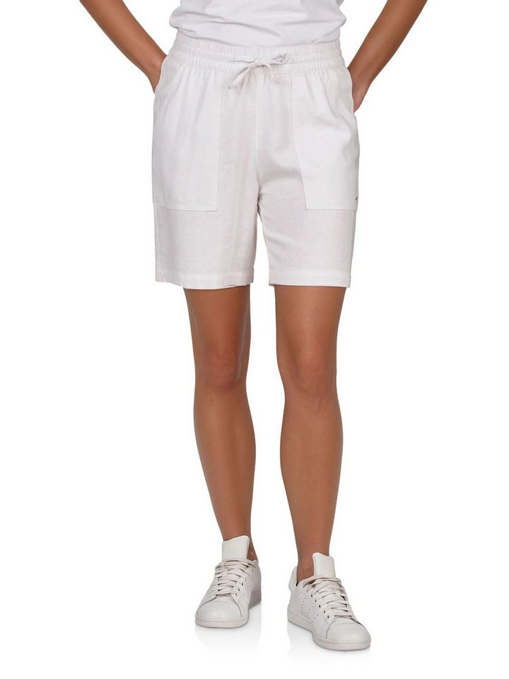 DENIMFY Sweatshorts Damen Leinen Shorts DFAlessia Regular Fit Leinenshorts mit Kordelzug von DENIMFY