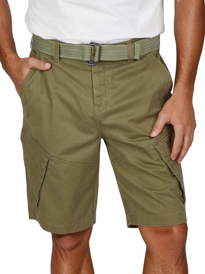 DENIMFY Cargoshorts Herren Shorts DFPhil Regular Fit Bermudashorts mit Gürtel von DENIMFY