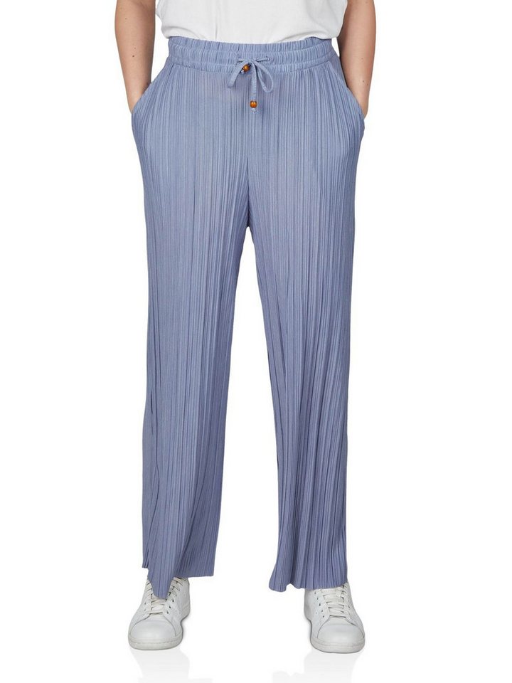 DENIMFY Chinohose Damen Palazzo Hose DFBrenda Loose Fit 7/8 Culotte mit Taschen von DENIMFY