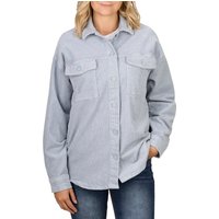 DENIMFY Hemd Damen Oversized langarm Cord DFSophia von DENIMFY