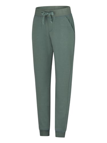 DENIMFY Damen Jogginghose DFLina Slim Fit Fitness Hose Sporthose Trainingshose Jogger Freizeithose Lang Einfarbig Grau L, Größe:L, Farben:Forest Green (52406) von DENIMFY