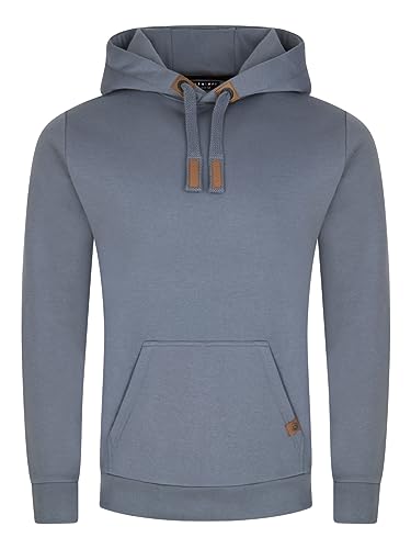 DENIMFY Hoodie Herren Regular Fit DFIvo Kapuzenpullover Pullover Blau M, Größe:M, Farbe:Turbid Blue von DENIMFY