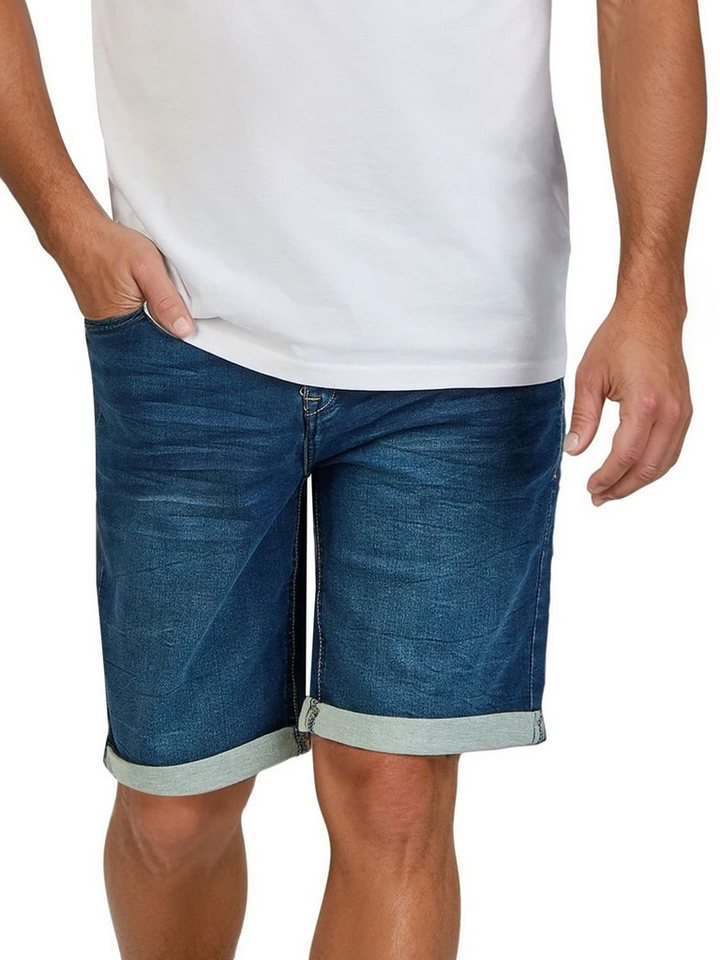 DENIMFY Jeansshorts Herren Shorts DFAri Regular Fit Bermudashorts mit Stretch von DENIMFY