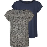 DENIMFY Tshirt Damen Set Regular Fit DFAda 2er Pack DENIMFY Tshirt Damen Set Regular Fit DFAda 2er Pack von DENIMFY