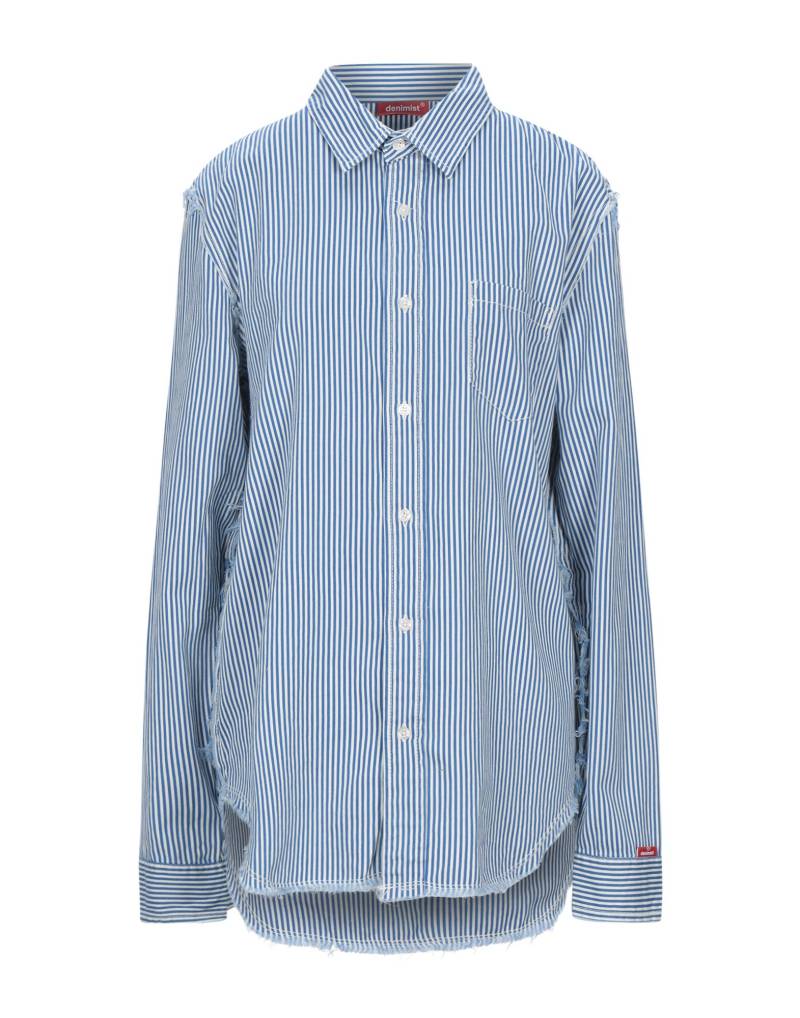 DENIMIST Hemd Damen Azurblau von DENIMIST