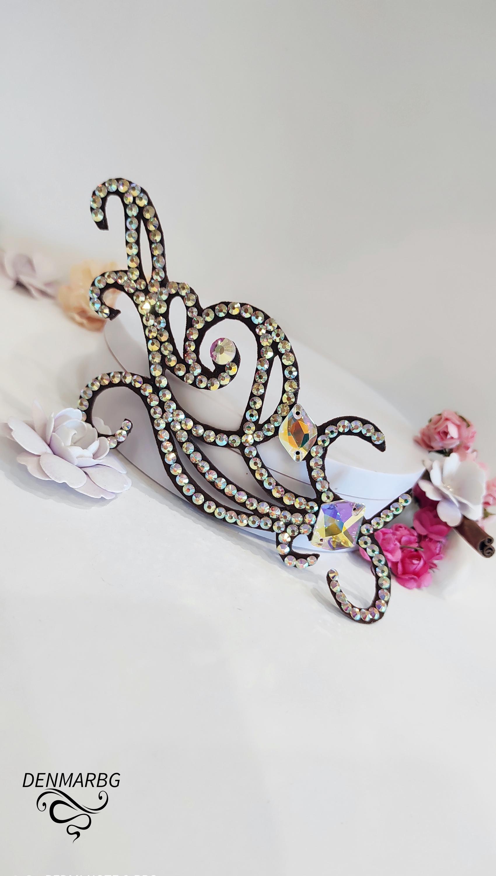 strass Haarteil Für Gesellschafttanz Ab Kristall Accessoire von DENMARBG