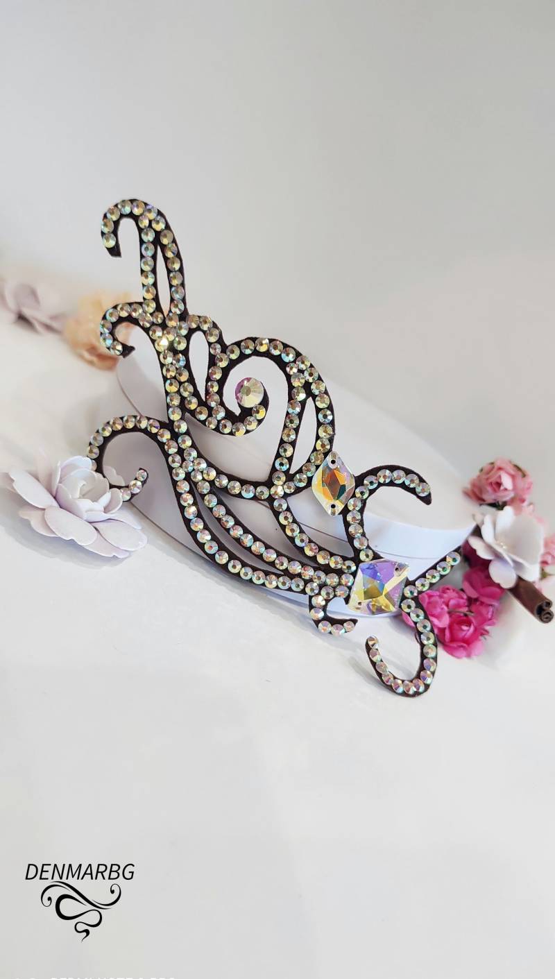 strass Haarteil Für Gesellschafttanz Ab Kristall Accessoire von DENMARBG