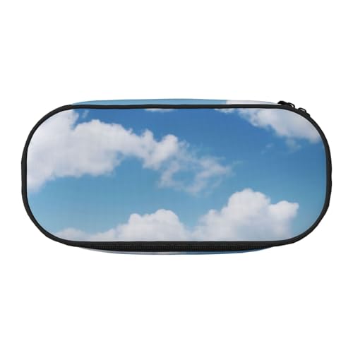 Federmäppchen mit 6 bedruckten Oxford-Stoff-Federmäppchen mit geräumigem Design für Schule, Büro, Reisen – Mehrzweck-Schreibwaren und Make-up-Tasche, Golfclub, Einheitsgröße, Schulranzen von DENMER