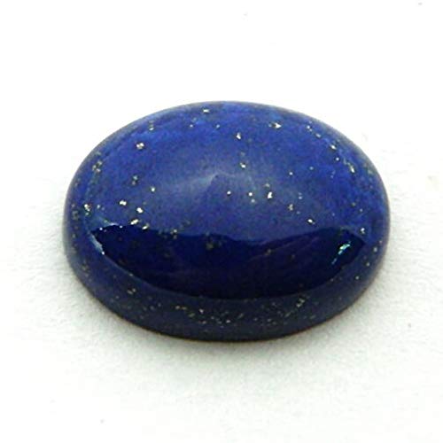 3,00 Karat Lajward Stein Original Lapislazuli Lajwart Rantna Pathar Edelstein Ring Größe Anhänger Größe - B0BB1K57DN von DENMOUS