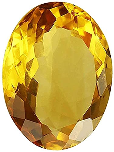 5,25 Karat natürlicher Aa++ Qualität Original Citrin Sunehla zertifizierter astrologischer Zweck loser Edelstein für Männer und Frauen (Lab getestet)-B0C1KRWSDN von DENMOUS