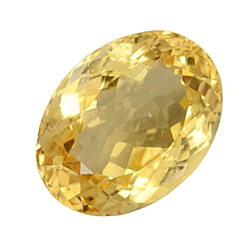 5,25 Ratti / 4,00 Karat natürlicher Aa++ Qualität Original Citrin Sunehla zertifizierter astrologischer Zweck loser Edelstein für Männer und Frauen (Lab getestet)-B0C1KFXTDN von DENMOUS