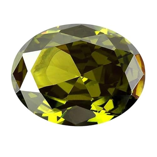 9,25 Ratti 8,30 Karat Peridot Edelstein Original zertifiziert mit Laborbericht & Garantiezertifikat Natürlicher Peridot/Mani-Stein A++ Qualität für Astrologie Vorteile für Männer und Frauen von DENMOUS