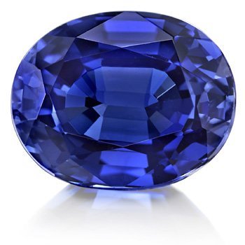Color Gems B06XBCWR11 Saphir Royal (Neelam) 9,25 Ratti loser Edelstein für Damen (blau) von DENMOUS