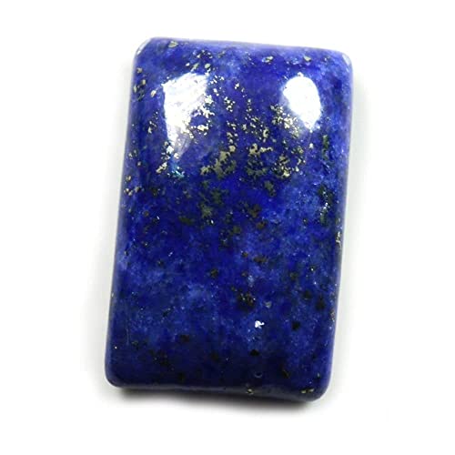 DENMOUS Gems zertifizierter unbeheizter Edelstein 13,25 Ratti A+ Qualität natürlicher Lapislazuli Lajward Stein loser Edelstein für Damen und Herren, S-B0CQYV7VDN von DENMOUS