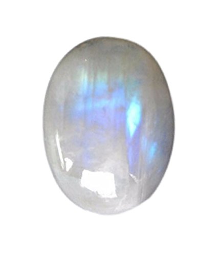 DENMOUS Regenbogen-Mondstein-Labor-zertifizierter natürlicher Edelstein, 5,40 Karat, B075VX9S-DNM von DENMOUS