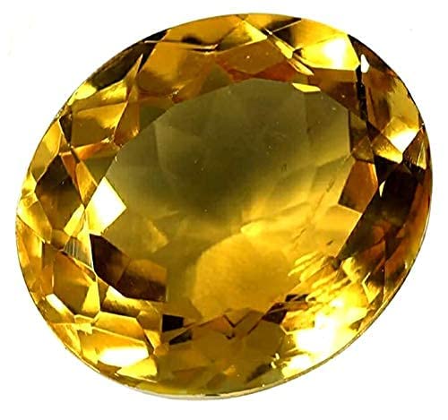 DENMOUS Zertifizierter gelber 10,25 Ratti Sunela-Stein, natürlicher Citrin-Erfolgs-Edelstein für Damen und Herren, B0C1KDPH-1D von DENMOUS