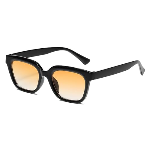 DENUVI Sonnenbrille mit allmählicher Veränderung, UV400-Rahmen für Herren, zum Fahren, Outdoor-Sport, Laufen und Reisen, Farbverlauf Orange von DENUVI