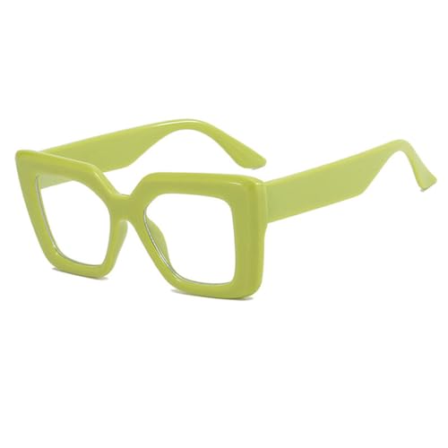 Gradual Change Oversized Sonnenbrille Damen UV400 Herren Für Outdoor-Sportarten Laufen Und Reiten,Fluorescent Clear von DENUVI