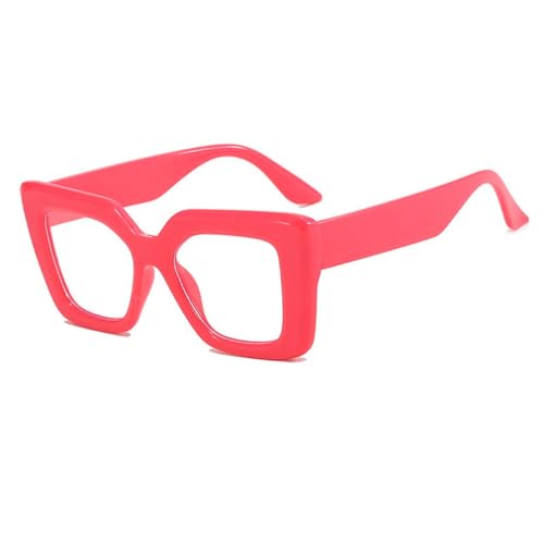 Gradual Change Oversized Sonnenbrille Damen UV400 Herren Für Outdoor-Sportarten Laufen Und Reiten,Rose Clear von DENUVI