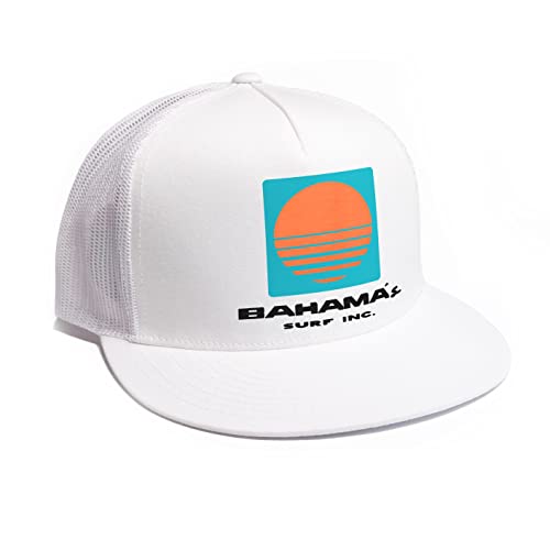 DEPARTED Herren Mesh Trucker Hat mit Print/Motiv - Snapback Cap - No. 219, White von DEPARTED