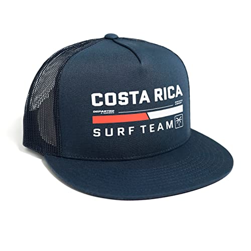 DEPARTED Herren Mesh Trucker Hat mit Print/Motiv - Snapback Cap - No. 270, Coastal Navy von DEPARTED