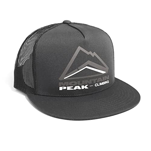 DEPARTED Herren Mesh Trucker Hat mit Print/Motiv - Snapback Cap - No. 359, Dark Grey von DEPARTED