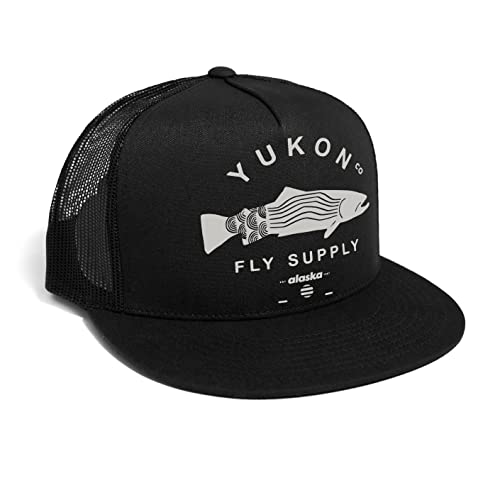 DEPARTED Herren Mesh Trucker Hat mit Print/Motiv - Snapback Cap - No. 82, Black von DEPARTED