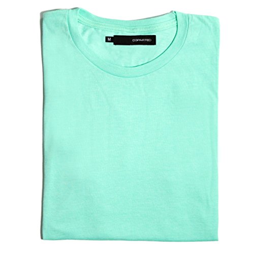 DEPARTED Herren T-Shirt Blank Größe L, Heather Mint von DEPARTED