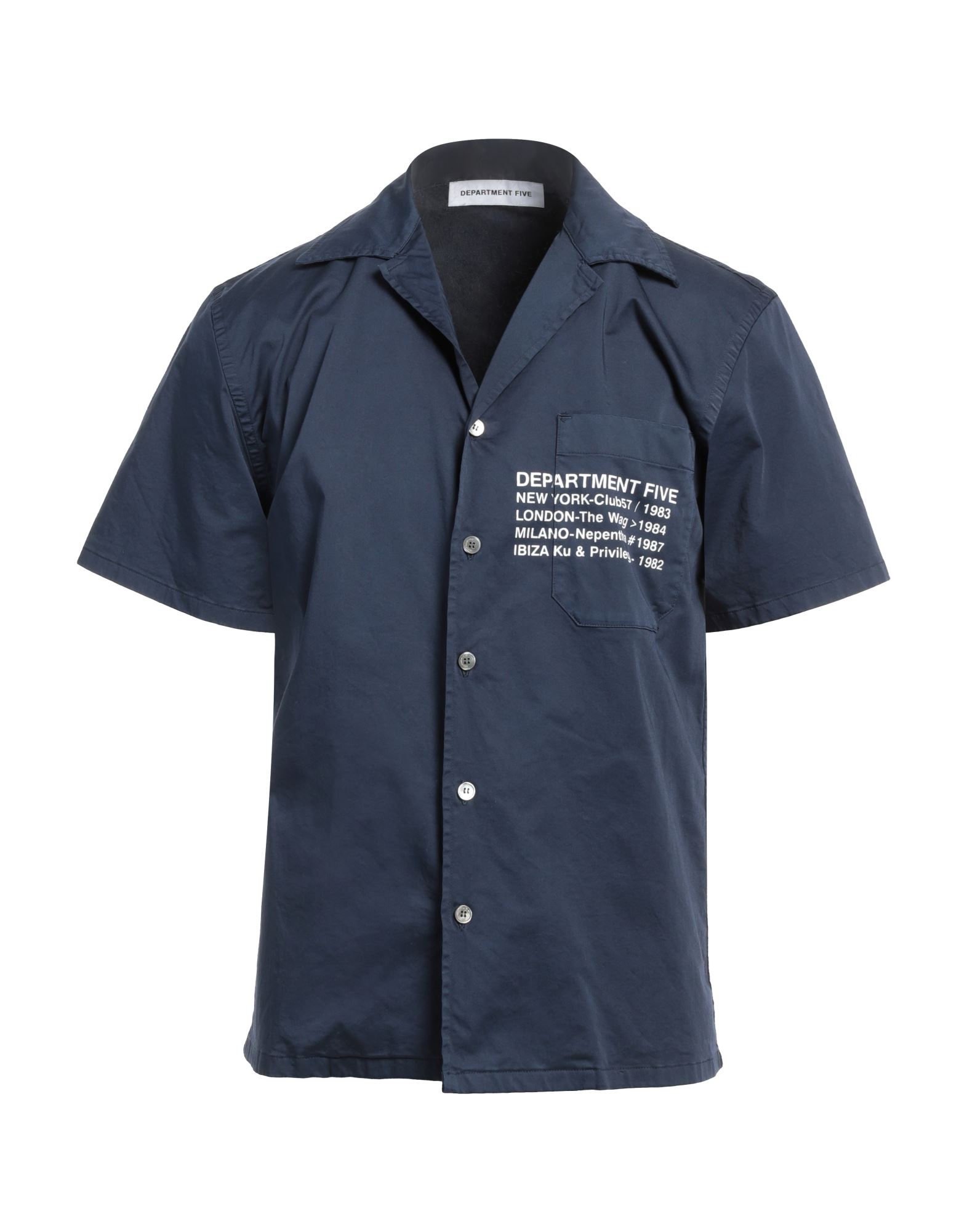 DEPARTMENT 5 Hemd Herren Marineblau von DEPARTMENT 5