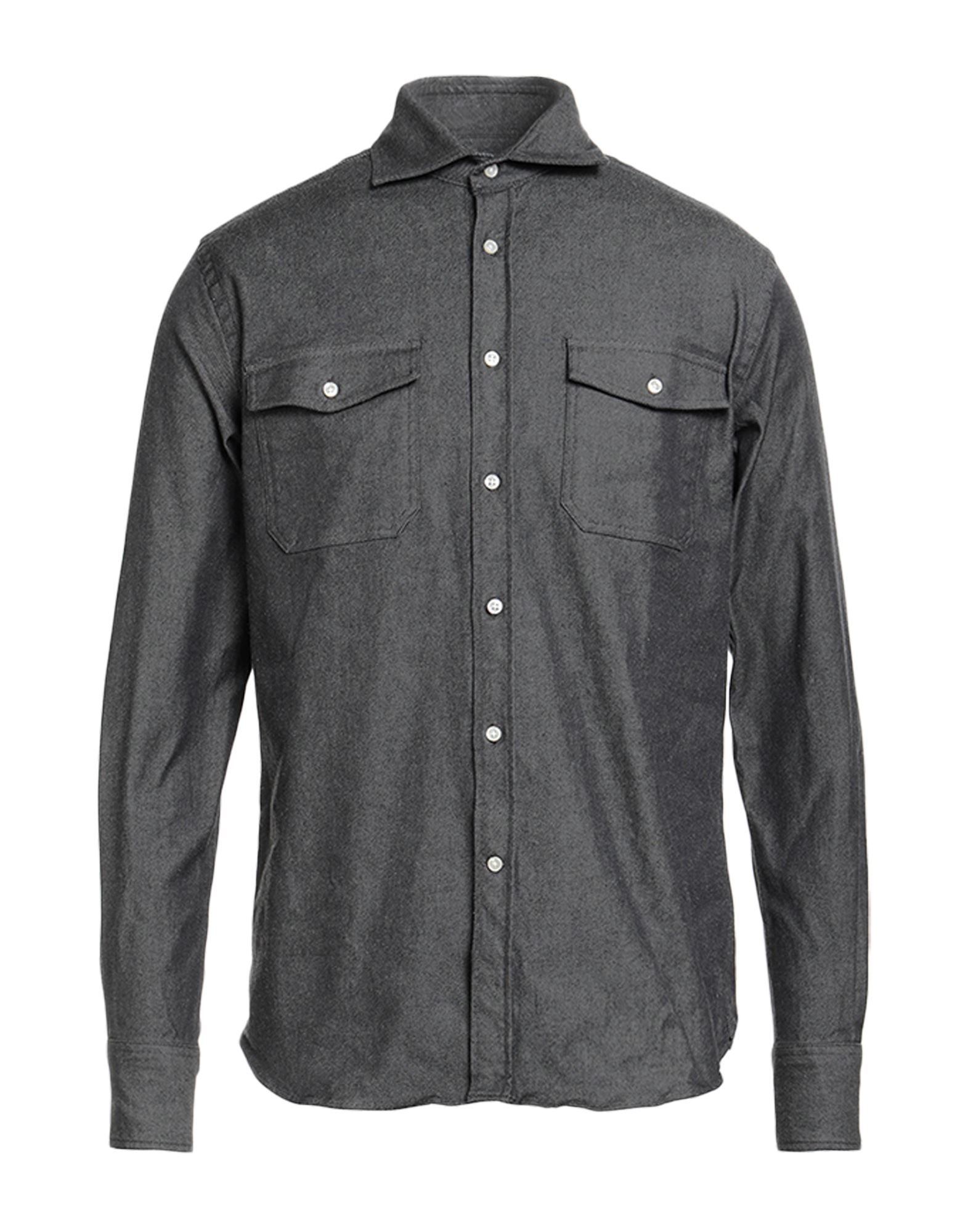 DEPERLU Hemd Herren Braungrau von DEPERLU