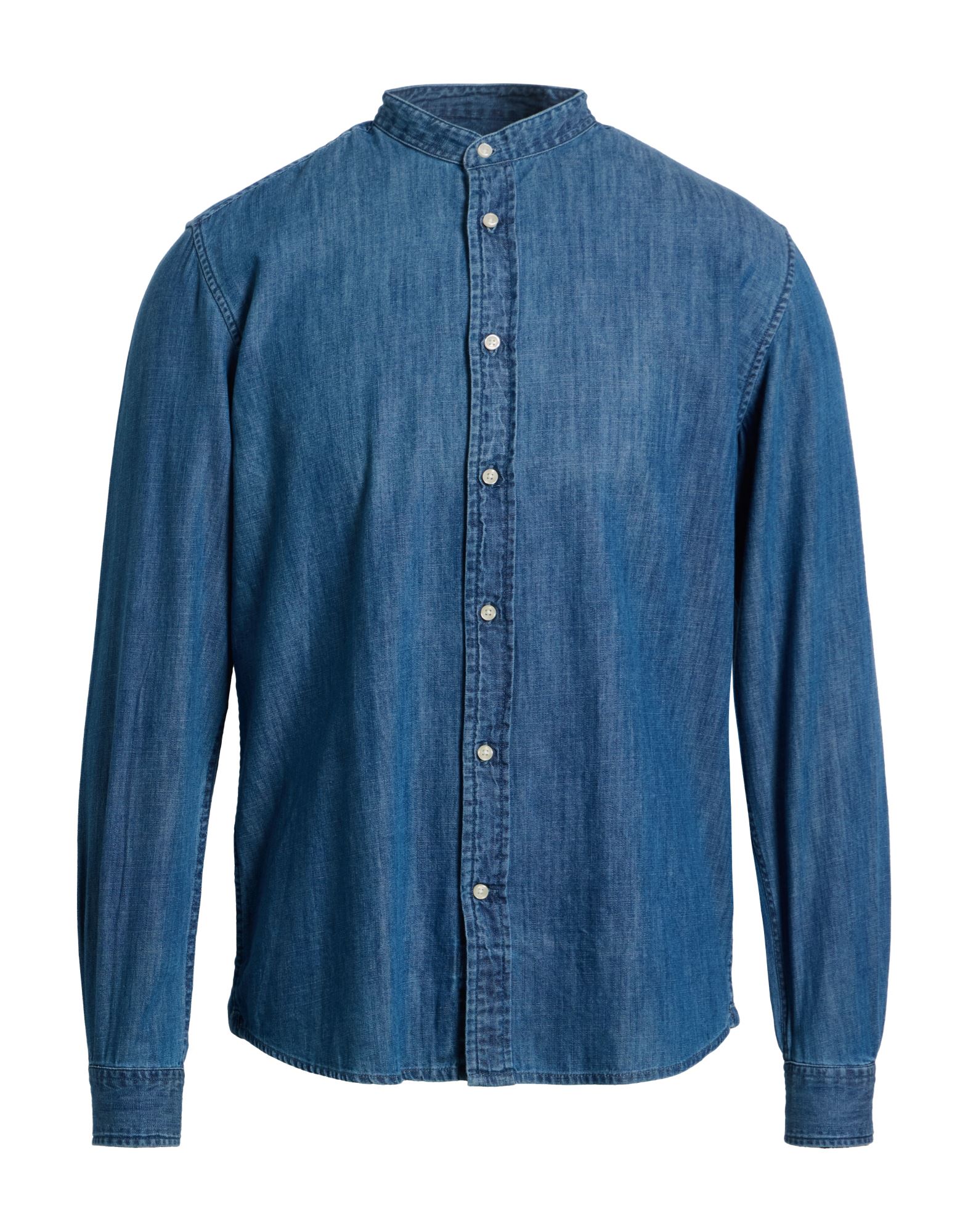 DEPERLU Jeanshemd Herren Blau DEPERLU Jeanshemd Herren Blau von DEPERLU