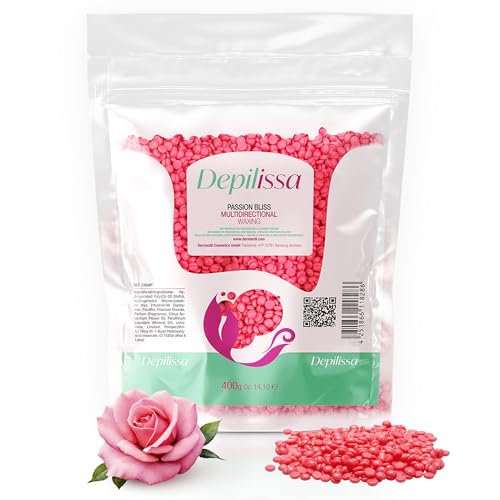 DEPILISSA 400g Wachsperlen Passion Bliss – Multidirektionales Heißwachs für Gesicht, Achseln, Beine & Intimbereich Haarentfernung– Ohne Vliesstreifen – Für Männer & Frauen – Made in Italy DEPILISSA 400g Wachsperlen Passion Bliss – Multidirektionales Heißwachs für Gesicht, Achseln, Beine & Intimbereich Haarentfernung– Ohne Vliesstreifen – Für Männer & Frauen – Made in Italy von DEPILISSA