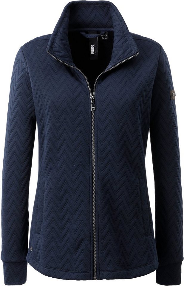 DEPROC Active Fleecejacke CAMBLY QUILT V CS NEW WOMEN mit besonderer Stepp-Optik. auch in großen Größen von DEPROC Active