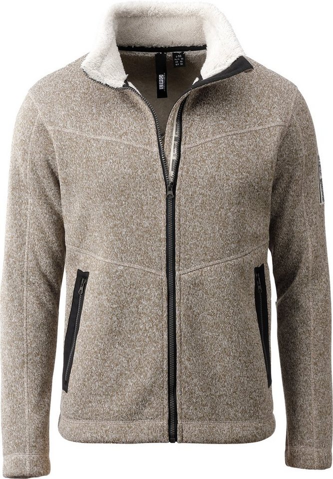 DEPROC Active Fleecejacke GEORGE CS MEN Double Face Fleecejacke auch in Großen Größen von DEPROC Active