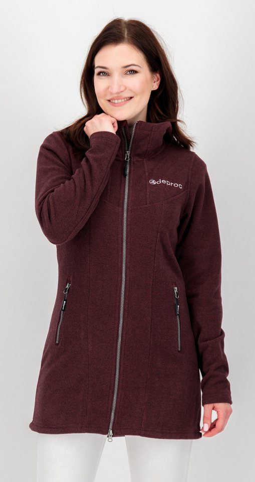 DEPROC Active Fleecejacke GLORY APRIL mit 2-Wege-Reißverschluss von DEPROC Active