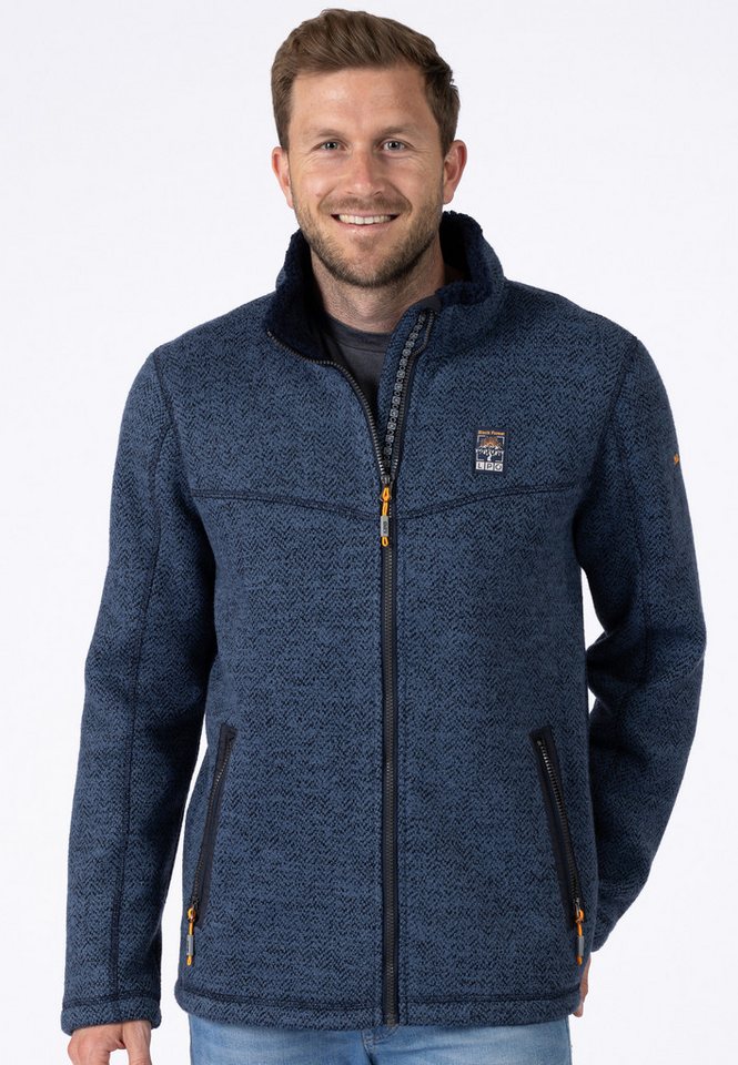DEPROC Active Fleecejacke JAMES CS Strickfleecejacke, Mid-Layer, Funktionsfleece auch in Großen Größen. mit Stehkragen DEPROC Active Fleecejacke JAMES CS Strickfleecejacke, Mid-Layer, Funktionsfleece auch in Großen Größen. mit Stehkragen von DEPROC Active