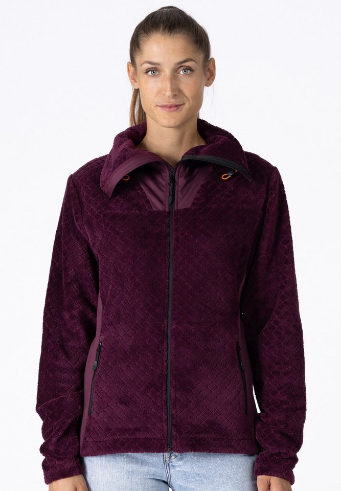 DEPROC Active Fleecejacke TESSA CS Hybrid-Fleecejacke, Midlayer, Fleece auch in Großen Größen von DEPROC Active