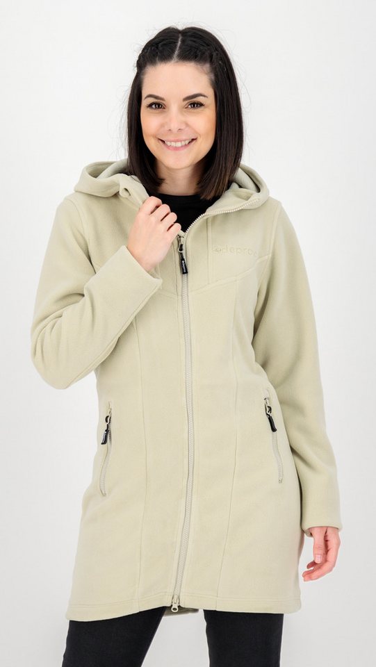 DEPROC Active Fleecejacke WAWA PEAK CS Fleecemantel, Fleece, Mid-Layer auch in Großen Größen von DEPROC Active