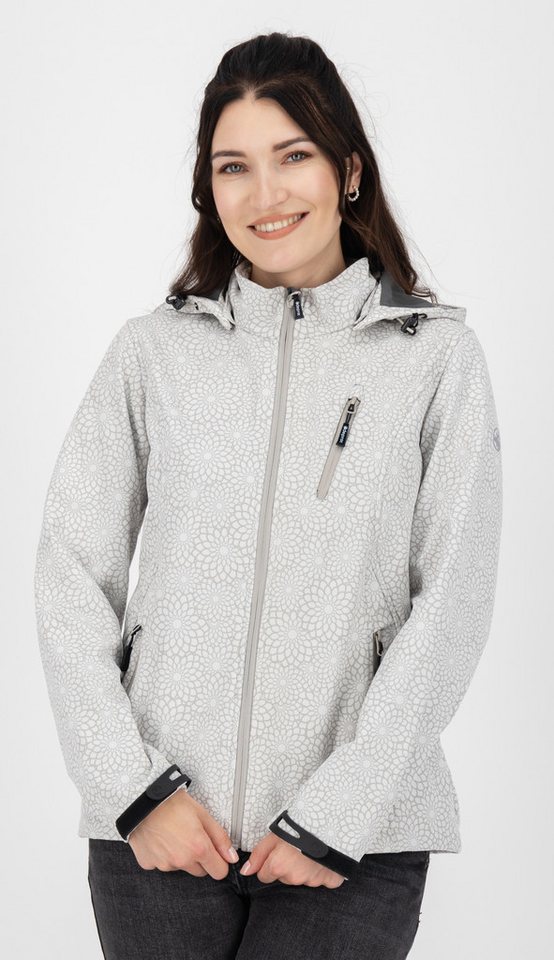 DEPROC Active Funktionsjacke SHELBY XV OS WMN mit abnehmbarer Kapuze von DEPROC Active