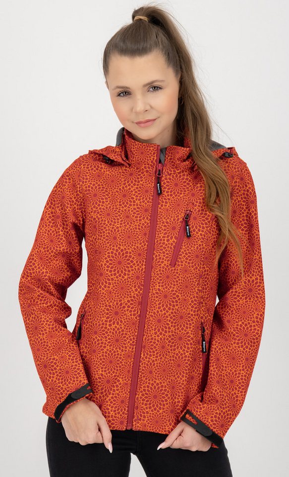 DEPROC Active Funktionsjacke SHELBY XV OS WMN mit abnehmbarer Kapuze von DEPROC Active