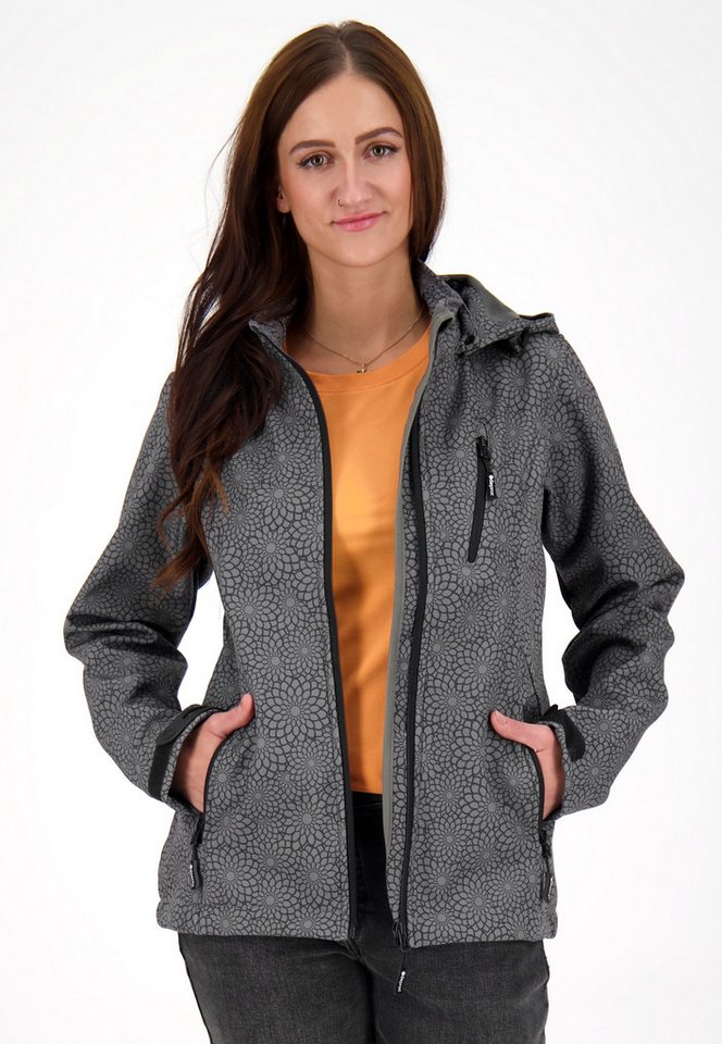 DEPROC Active Funktionsjacke SHELBY XV OS WMN mit abnehmbarer Kapuze von DEPROC Active